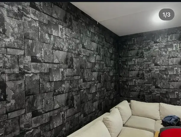 Ev dekorasyonu için duvar kağıdı